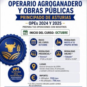 Curso de Operario Agroganadero y Obras Públicas