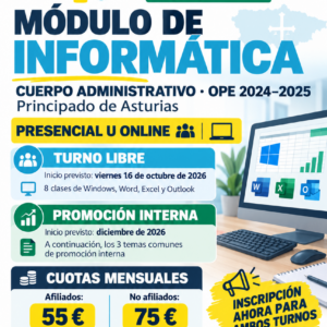 Curso de informática de Administrativo
